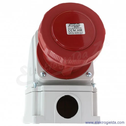 Gniazdo stałe 24395, 5X63, 400V, natynkowe, IP67 Gniazdo stałe 24395, 5X63, 400V, natynkowe, IP67