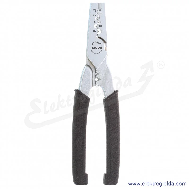 Praska 210824 do tulejek 0.5-16mm, długość 22cm Praska 210824 do tulejek 0.5-16mm, długość 22cm