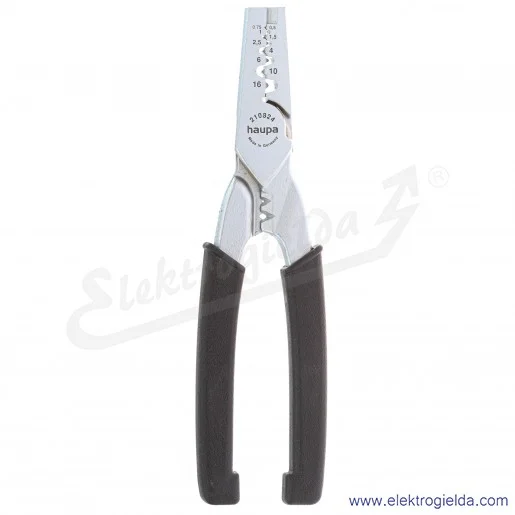 Praska 210824 do tulejek 0.5-16mm, długość 22cm Praska 210824 do tulejek 0.5-16mm, długość 22cm