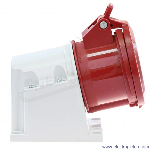 Gniazdo stałe 23396, Eco 4X32, 400V, IP44, natynkowe Gniazdo stałe 23396, Eco 4X32, 400V, IP44, natynkowe