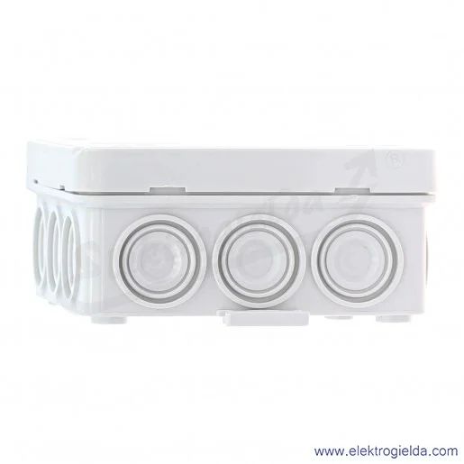 Puszka natynkowa 3052, Mini box 85x85x39mm, szara, IP55 Puszka natynkowa 3052, Mini box 85x85x39mm, szara, IP55