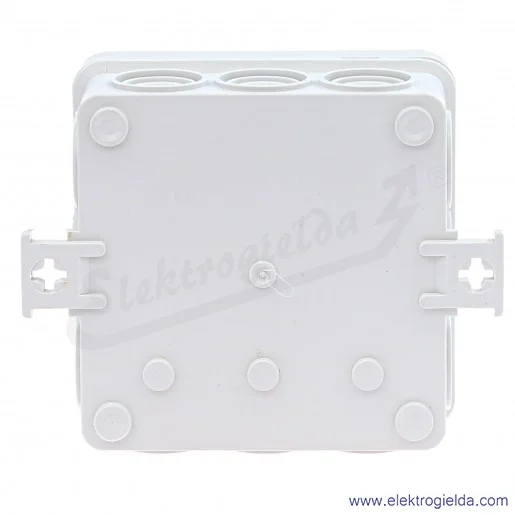 Puszka natynkowa 3052, Mini box 85x85x39mm, szara, IP55 Puszka natynkowa 3052, Mini box 85x85x39mm, szara, IP55