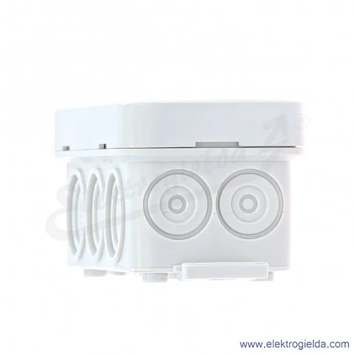 Puszka natynkowa 3050, Mini box 90x43x39mm, szara, IP55 Puszka natynkowa 3050, Mini box 90x43x39mm, szara, IP55