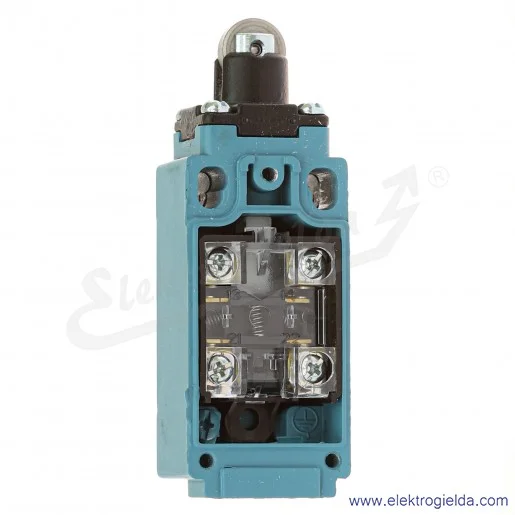 Wyłącznik krańcowy GLCB01C, 1NO1NC, 6A 250VDC 600VAC, trzpień z rolką 12.4mm Wyłącznik krańcowy GLCB01C, 1NO1NC, 6A 250VDC 600VAC, trzpień z rolką 12.4mm