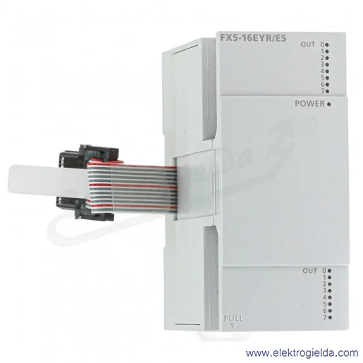 Moduł wejść wyjść 280502 FX5-16EYR/ES 16 wyjść przekaźnikowych Moduł wejść wyjść 280502 FX5-16EYR/ES 16 wyjść przekaźnikowych