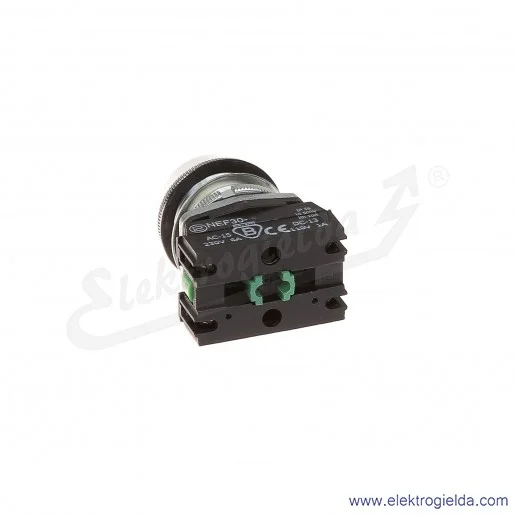 Przycisk sterowniczy NEF30 UKz2X zielony kryty uszczelniony 30mm 2NO Przycisk sterowniczy NEF30 UKz2X zielony kryty uszczelniony 30mm 2NO