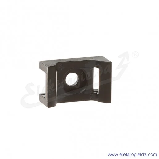 Element mocujący E01EM-01010100241, E302 V0, E3, 100szt, do opasek zaciskowych (16x26mm) Element mocujący E01EM-01010100241, E302 V0, E3, 100szt, do opasek zaciskowych (16x26mm)