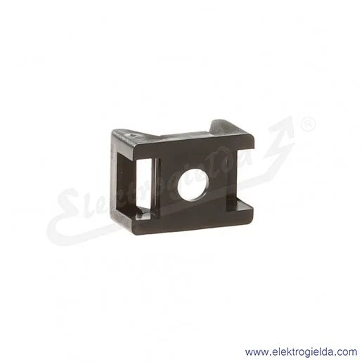 Element mocujący E01EM-01010100200, E3 V0, do opasek zaciskowych, 100szt, ( 12x18mm ) Element mocujący E01EM-01010100200, E3 V0, do opasek zaciskowych, 100szt, ( 12x18mm )