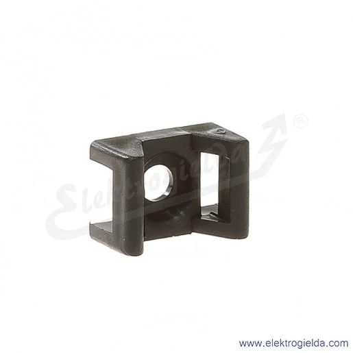 Element mocujący E01EM-01010100200, E3 V0, do opasek zaciskowych, 100szt, ( 12x18mm ) Element mocujący E01EM-01010100200, E3 V0, do opasek zaciskowych, 100szt, ( 12x18mm )