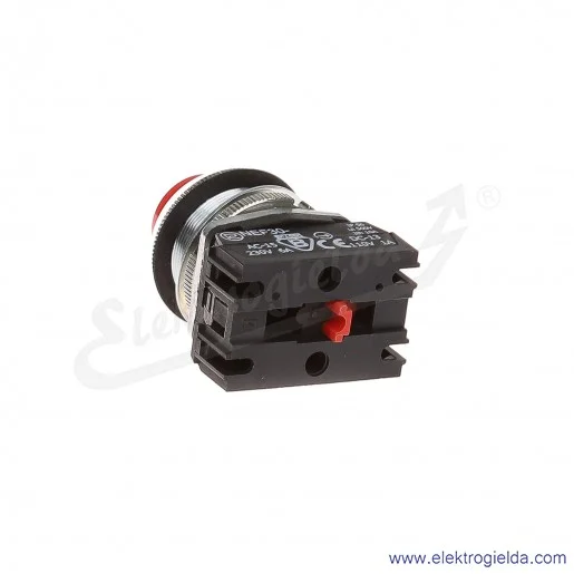 Przycisk sterowniczy NEF30 WcY czerwony wystający 30mm 1NC Przycisk sterowniczy NEF30 WcY czerwony wystający 30mm 1NC