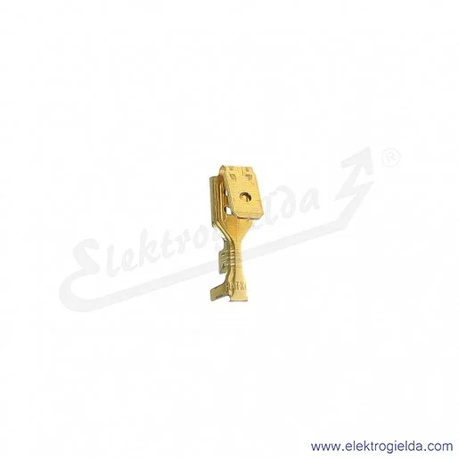 Nasuwka konektorowa E10KN-01030200101 NW 4,8-1/0,8 NC z odgałęzieniem, mosiężne, 100szt Nasuwka konektorowa E10KN-01030200101 NW 4,8-1/0,8 NC z odgałęzieniem, mosiężne, 100szt