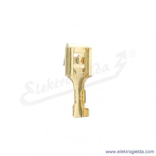 Nasuwka konektorowa E10KN-01030200301 NW 6,3-1/0,8 NC z odgałęzieniem mosiężna, 100szt Nasuwka konektorowa E10KN-01030200301 NW 6,3-1/0,8 NC z odgałęzieniem mosiężna, 100szt