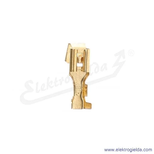 Nasuwka konektorowa E10KN-01030200201 NW 4,8-2,5/0,8 NC z odgałęzieniem mosiężna, 100szt Nasuwka konektorowa E10KN-01030200201 NW 4,8-2,5/0,8 NC z odgałęzieniem mosiężna, 100szt