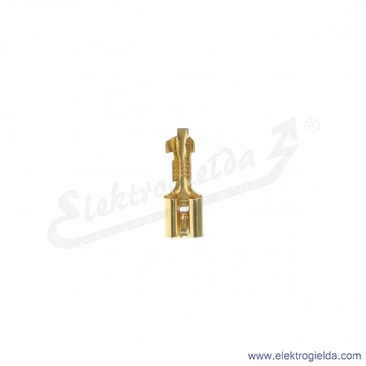 Nasuwka konektorowa E10KN-01030200401 NW 6,3-2,5/0,8 NC z odgałęzieniem mosiężna, 100szt Nasuwka konektorowa E10KN-01030200401 NW 6,3-2,5/0,8 NC z odgałęzieniem mosiężna, 100szt