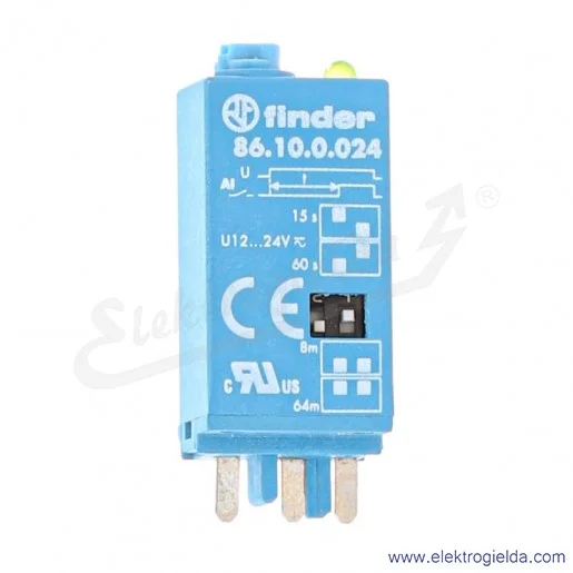 Moduł czasowy 86.10.0.024.0000 3P, 12..24VAC/DC Moduł czasowy 86.10.0.024.0000 3P, 12..24VAC/DC