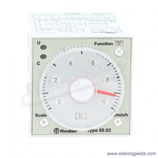 Przekaźnik czasowy 88.02.0.230.0002, 2P, 24..230VAC/DC, 8A, wielofunkcyjny Przekaźnik czasowy 88.02.0.230.0002, 2P, 24..230VAC/DC, 8A, wielofunkcyjny