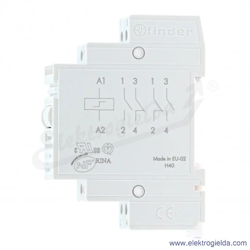 Przekaźnik impulsowy 202390244000, 2023.9.024.4000, 2P, 24VDC, 1NO1NC Przekaźnik impulsowy 202390244000, 2023.9.024.4000, 2P, 24VDC, 1NO1NC