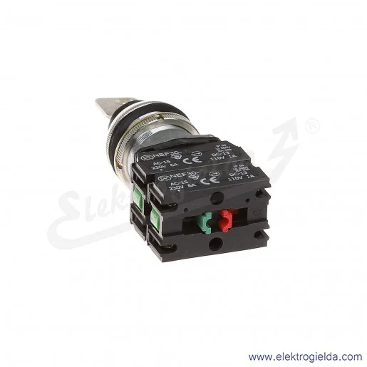 Przełącznik kluczykowy NEF30 Z 2X2Y 1-0-2 stabilny 30mm 2NO+2NC Przełącznik kluczykowy NEF30 Z 2X2Y 1-0-2 stabilny 30mm 2NO+2NC