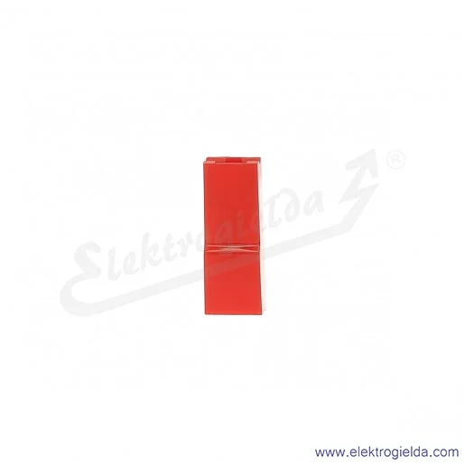 Osłonki izolacyjne E10KN-01070200601 ONZ 6,3-6 RD czerwone, do nasuwek prostych, 100szt Osłonki izolacyjne E10KN-01070200601 ONZ 6,3-6 RD czerwone, do nasuwek prostych, 100szt