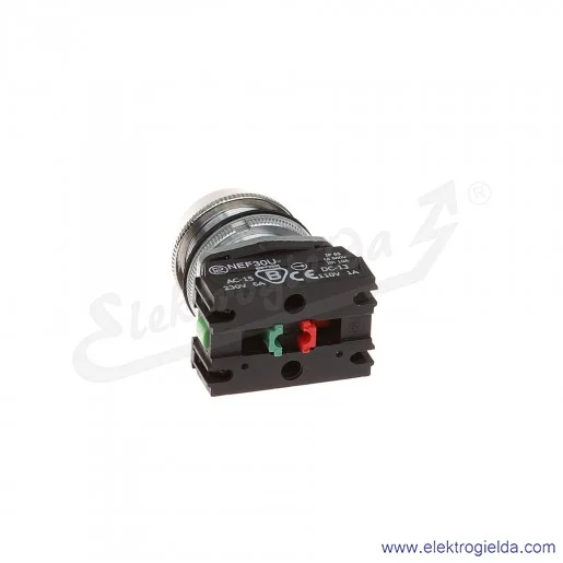 Przycisk sterowniczy NEF30 UWnXY niebieski wystający uszczelniony 30mm 1NO+1NC Przycisk sterowniczy NEF30 UWnXY niebieski wystający uszczelniony 30mm 1NO+1NC