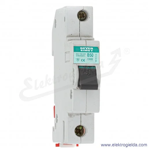 Wyłącznik nadprądowy EC-310B EC1 B 50A 230..400V Wyłącznik nadprądowy EC-310B EC1 B 50A 230..400V