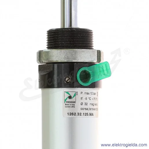 Siłownik dwustronny 1262.32.0125.MA D32X125mm, max 10bar Siłownik dwustronny 1262.32.0125.MA D32X125mm, max 10bar