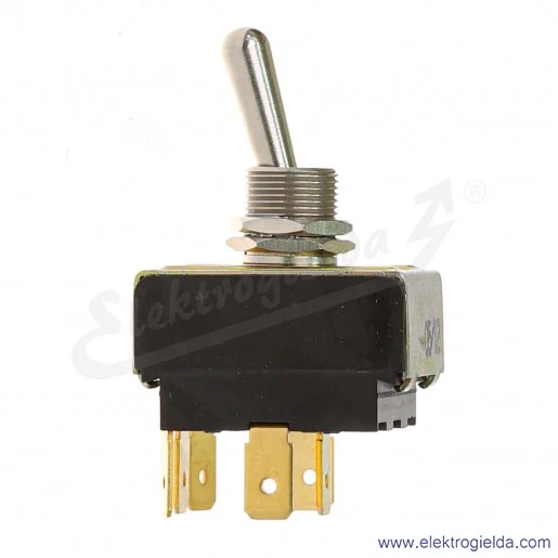 Przełącznik dźwigienkowy F_9102030000 S3F-I ON-OFF, 6P 250VAC 15A, 20VDC 20A Przełącznik dźwigienkowy F_9102030000 S3F-I ON-OFF, 6P 250VAC 15A, 20VDC 20A