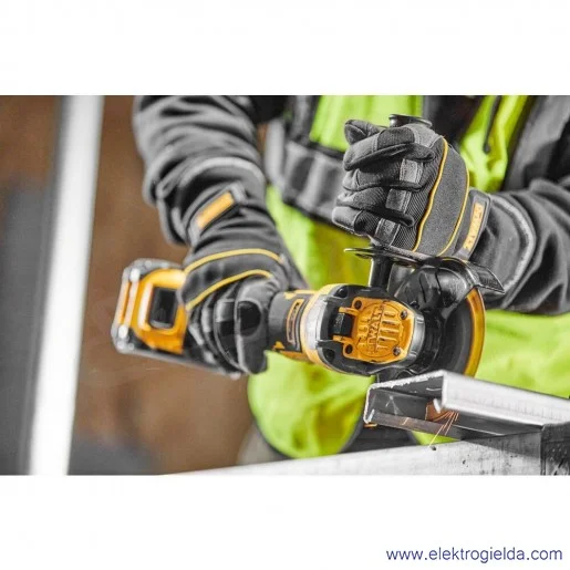 Szlifierka kątowa akumulatorowa DCG409VST1-QW 1550W, 1x6Ah 18/54V z regulacją obrotów 3000..9000obr/min Szlifierka kątowa akumulatorowa DCG409VST1-QW 1550W, 1x6Ah 18/54V z regulacją obrotów 3000..9000obr/min