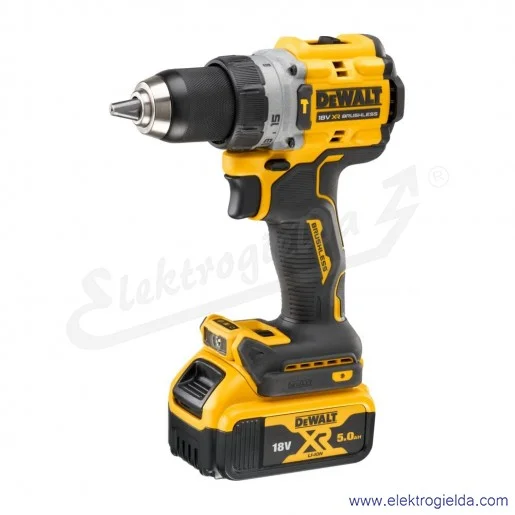 Wiertarko-wkrętarka udarowa 90 Nm, 2x5Ah 18V, DCD805P2T-QW Wiertarko-wkrętarka udarowa 90 Nm, 2x5Ah 18V, DCD805P2T-QW