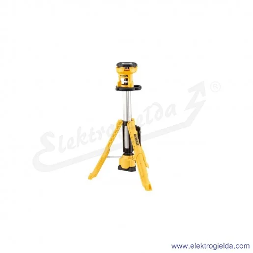Lampa stojąca DCL079-XJ akumulatorowa 18V XR na trójnogu, 3000lm, IP55, bez akumulatora i ładowarki Lampa stojąca DCL079-XJ akumulatorowa 18V XR na trójnogu, 3000lm, IP55, bez akumulatora i ładowarki