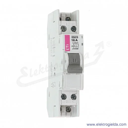 Rozłącznik modułowy 002421541 KS-416 2NO+2NC 16A Rozłącznik modułowy 002421541 KS-416 2NO+2NC 16A