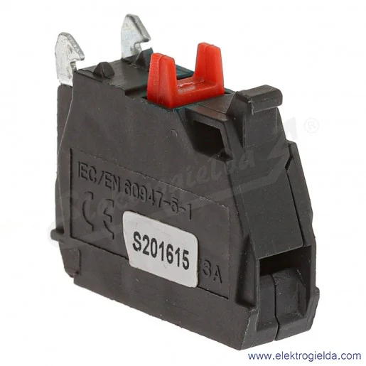 Styk pomocniczy PBE01 rozwierny, 1NC (zamiennik ZBE102) Styk pomocniczy PBE01 rozwierny, 1NC (zamiennik ZBE102)