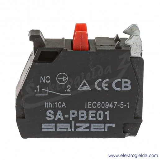 Styk pomocniczy PBE01 rozwierny, 1NC (zamiennik ZBE102) Styk pomocniczy PBE01 rozwierny, 1NC (zamiennik ZBE102)