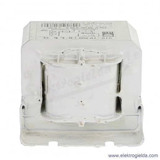Statecznik magnetyczny STS-70 do lamp sodowych, 230VAC, 0.98A ELGO Statecznik magnetyczny STS-70 do lamp sodowych, 230VAC, 0.98A ELGO