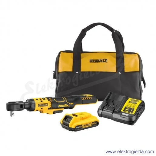 Grzechotka akumulatorowa DCF512D1-QW 1/2" 95 Nm, 18V 1x2Ah, 250obr/min, długość 360mm Grzechotka akumulatorowa DCF512D1-QW 1/2" 95 Nm, 18V 1x2Ah, 250obr/min, długość 360mm