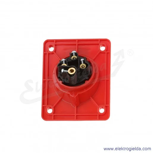 Gniazdo siłowe 414-6F8 FLEX 4X16A 3P+N tablicowe skośne IP44/54 Gniazdo siłowe 414-6F8 FLEX 4X16A 3P+N tablicowe skośne IP44/54