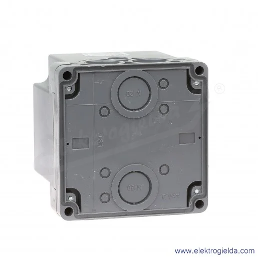 Łącznik krzywkowy ML032.4-RG3/OB 0-1 4P, 32A w obudowie, żółto-czerwony, z możliwością blokady przez kłódkę, IP65 Łącznik krzywkowy ML032.4-RG3/OB 0-1 4P, 32A w obudowie, żółto-czerwony, z możliwością blokady przez kłódkę, IP65