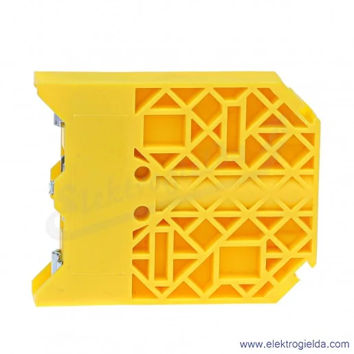 Trzymacz żółty A44-5001 KU-3 szerokość 13mm, na szynę TS-35 Trzymacz żółty A44-5001 KU-3 szerokość 13mm, na szynę TS-35