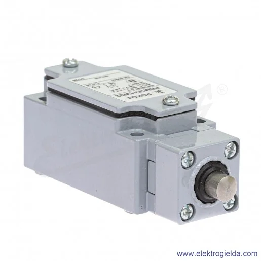 Łącznik krańcowy A37-3374 PBM1 E11 PW02, 2NC, trzpień metalowy, IP66 Łącznik krańcowy A37-3374 PBM1 E11 PW02, 2NC, trzpień metalowy, IP66