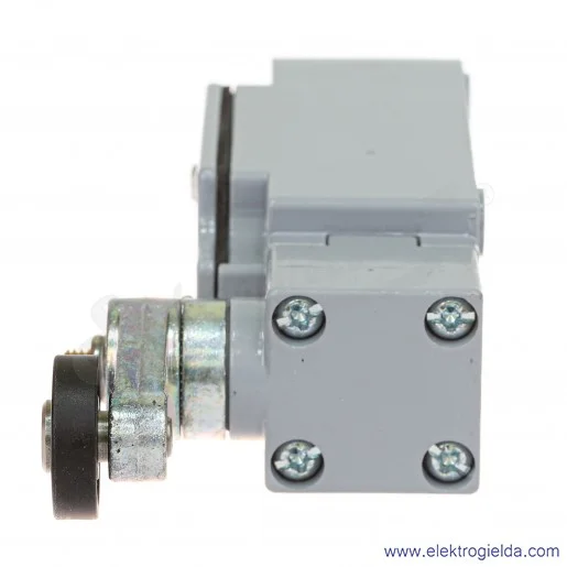 Łącznik krańcowy A37-3480 PBM1 E41 PZ11, 1NO1NC styki migowe, krótka dźwignia z rolką z tworzywa, IP66 Łącznik krańcowy A37-3480 PBM1 E41 PZ11, 1NO1NC styki migowe, krótka dźwignia z rolką z tworzywa, IP66