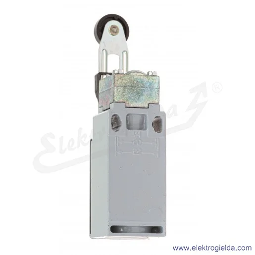 Łącznik krańcowy A37-4740 PAM1 F51 PZ11 1NO1NC, długa dźwignia z rolką z tworzywa Łącznik krańcowy A37-4740 PAM1 F51 PZ11 1NO1NC, długa dźwignia z rolką z tworzywa