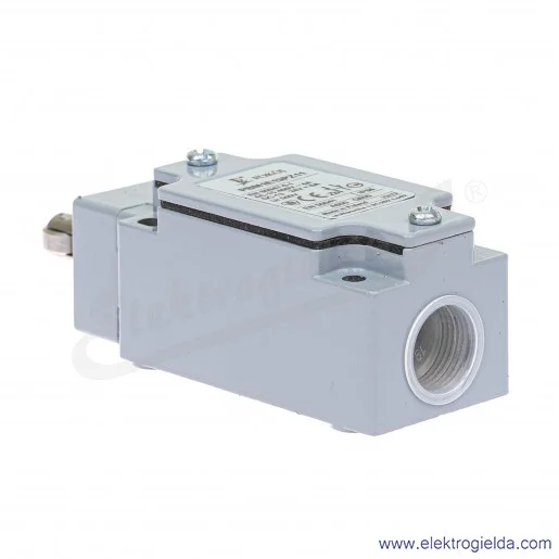 Łącznik krańcowy A37-3400 PBM1E13 PZ11 1NO+1NC styki migowe, popychacz stalowy z rolką stalową fi12mm Łącznik krańcowy A37-3400 PBM1E13 PZ11 1NO+1NC styki migowe, popychacz stalowy z rolką stalową fi12mm