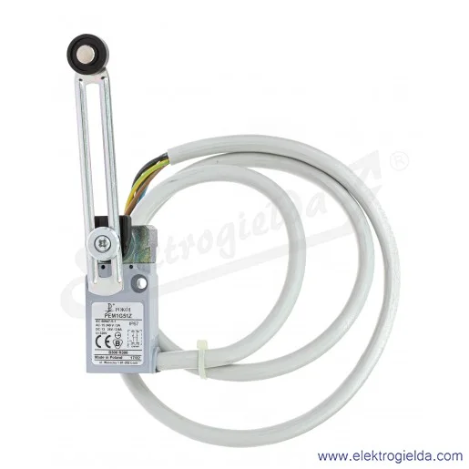 Łącznik krańcowy A37-A95Z PEM1 G51 Z, działanie migowe, długa dźwignia z rolką z tworzywa Łącznik krańcowy A37-A95Z PEM1 G51 Z, działanie migowe, długa dźwignia z rolką z tworzywa