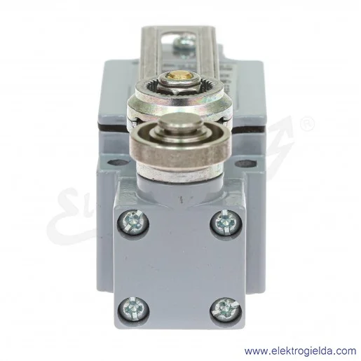 Łącznik krańcowy 37-353 PBM1 E52 PZ11 1NO1NC styki migowe, długa dźwignia z rolką metalową Łącznik krańcowy 37-353 PBM1 E52 PZ11 1NO1NC styki migowe, długa dźwignia z rolką metalową