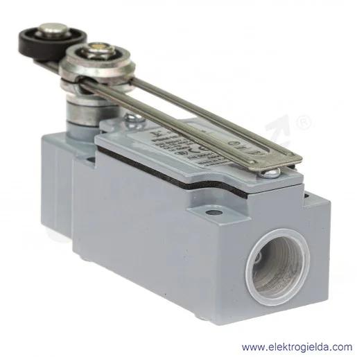 Łącznik krańcowy 37-352 PBM1 E51 PZ11, 1NO+1NC styki migowe, długa dźwignia z rolką z tworzywa, IP66 Łącznik krańcowy 37-352 PBM1 E51 PZ11, 1NO+1NC styki migowe, długa dźwignia z rolką z tworzywa, IP66