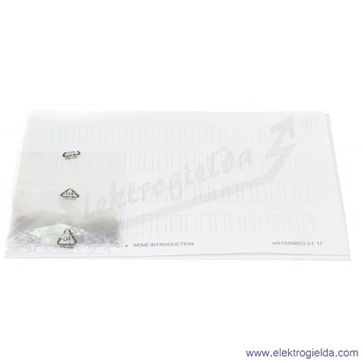 Etykiety ZBY4100 Arkusz (76szt naklejek) + przeźroczyste wkładki 8x27mm Etykiety ZBY4100 Arkusz (76szt naklejek) + przeźroczyste wkładki 8x27mm