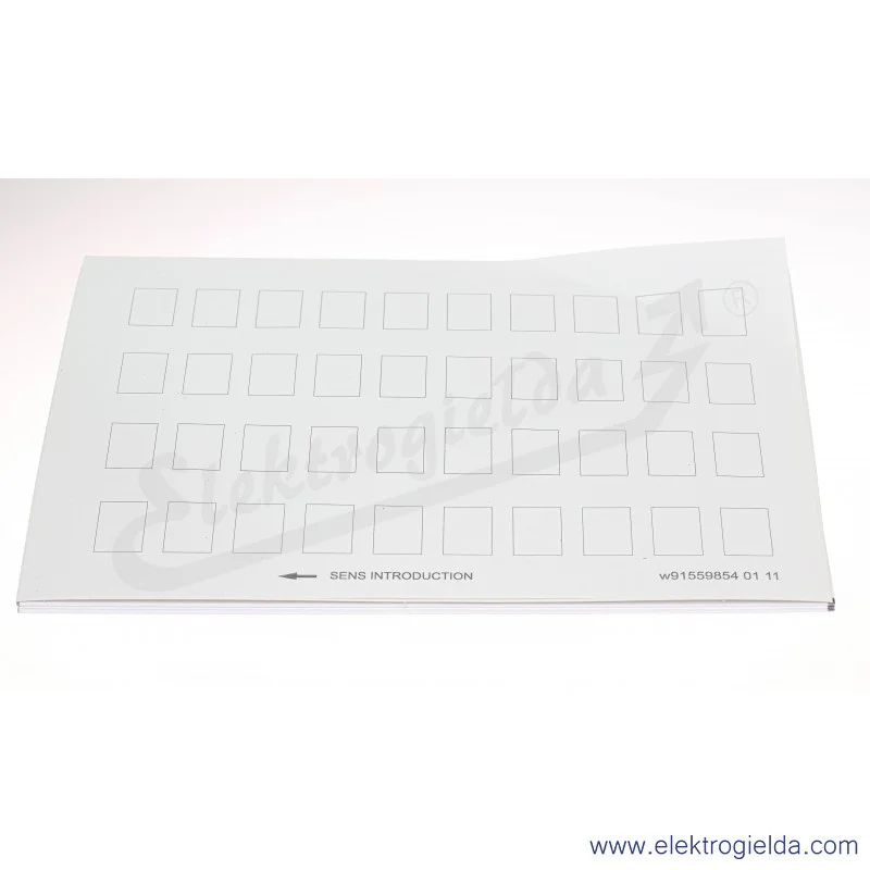 Etykiety ZBY5100 Arkusz 40 naklejek + przeźroczyste wkładki 18x27mm Etykiety ZBY5100 Arkusz 40 naklejek + przeźroczyste wkładki 18x27mm