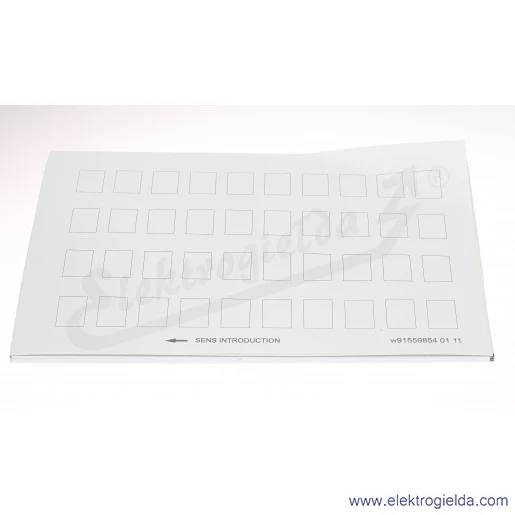 Etykiety ZBY5100 Arkusz 40 naklejek + przeźroczyste wkładki 18x27mm Etykiety ZBY5100 Arkusz 40 naklejek + przeźroczyste wkładki 18x27mm