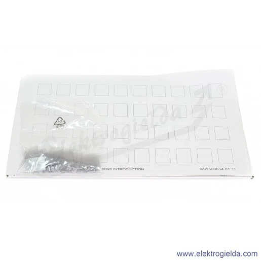 Etykiety ZBY5100 Arkusz 40 naklejek + przeźroczyste wkładki 18x27mm Etykiety ZBY5100 Arkusz 40 naklejek + przeźroczyste wkładki 18x27mm