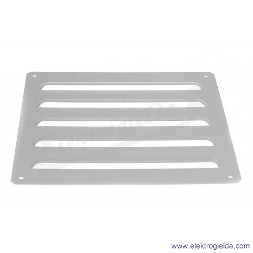 Kratka metalowa NSYCAG170X190LM do wentylacji, szara, 220x220mm Kratka metalowa NSYCAG170X190LM do wentylacji, szara, 220x220mm